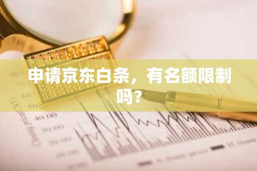 申请京东白条，有名额限制吗？
