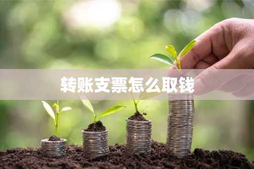转账支票怎么取钱