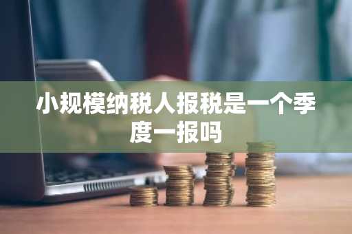 小规模纳税人报税是一个季度一报吗