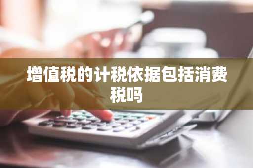 增值税的计税依据包括消费税吗