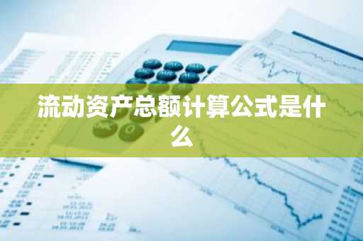 流动资产总额计算公式是什么