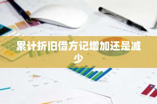累计折旧借方记增加还是减少