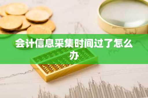 会计信息采集时间过了怎么办
