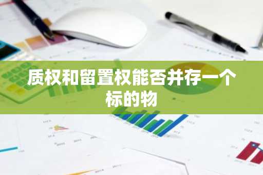 质权和留置权能否并存一个标的物