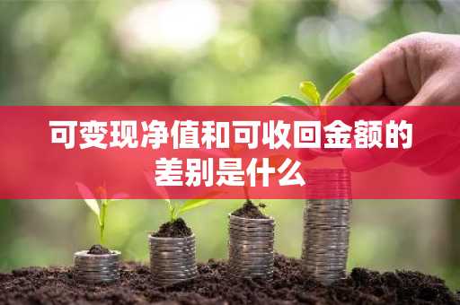 可变现净值和可收回金额的差别是什么