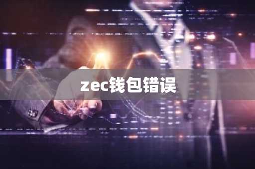 zec钱包错误