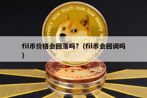 fil币价格会回落吗?（fil币会回调吗）