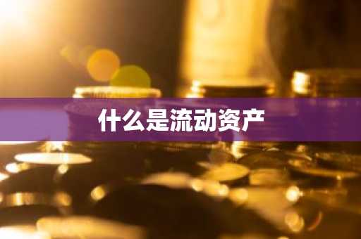 什么是流动资产