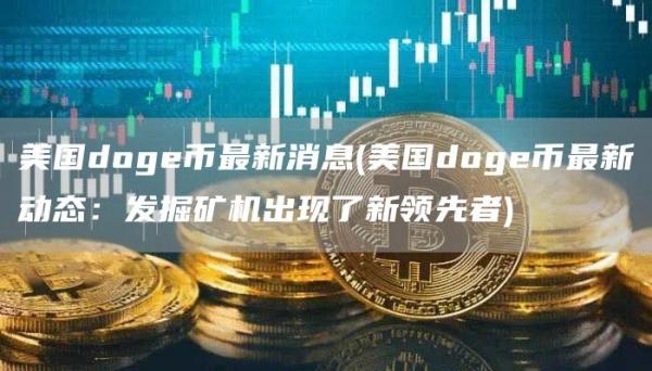 美国dog币最新消息 - 美国dog币最新动态：发掘矿机出现了新领先者