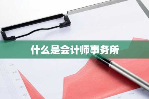 什么是会计师事务所
