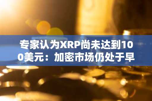 专家认为XRP尚未达到100美元：加密市场仍处于早期阶段