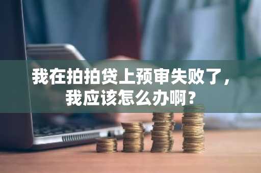 我在拍拍贷上预审失败了，我应该怎么办啊？