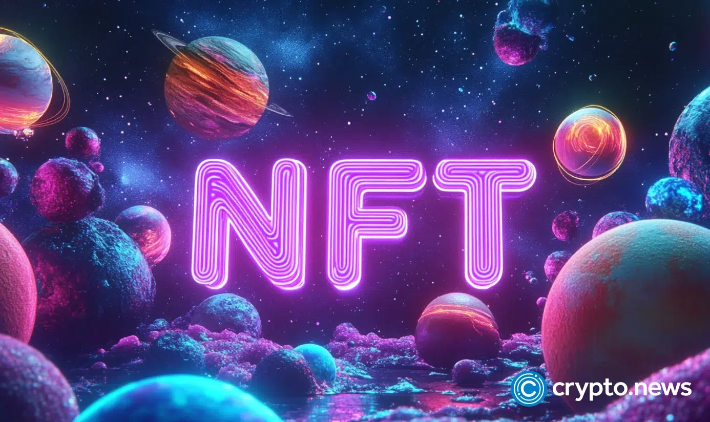 NFT市场正在感受到更广泛的加密货币低迷的影响，销售量下降了4.7％，至9470万美元。