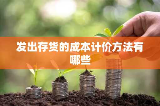 发出存货的成本计价方法有哪些