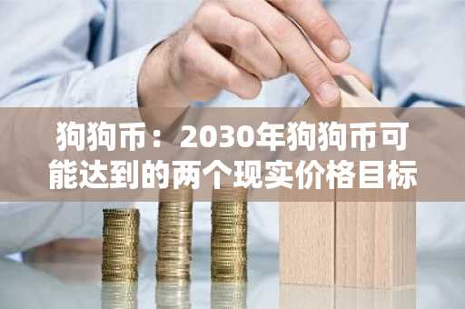 狗狗币：2030年狗狗币可能达到的两个现实价格目标