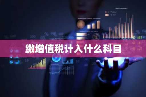 缴增值税计入什么科目