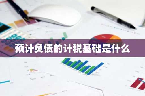 预计负债的计税基础是什么