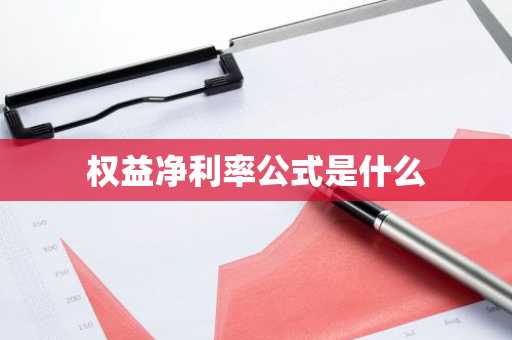 权益净利率公式是什么