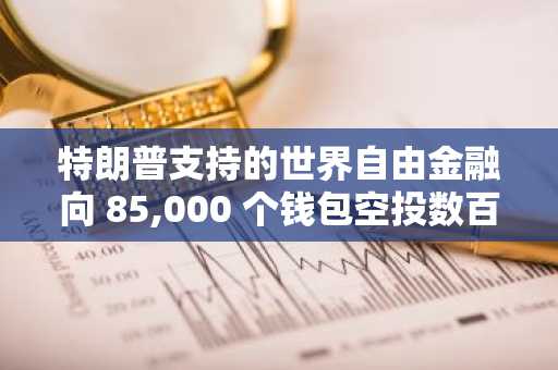 特朗普支持的世界自由金融向 85,000 个钱包空投数百万稳定币