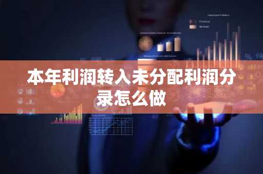 本年利润转入未分配利润分录怎么做