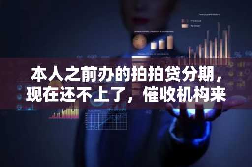 本人之前办的拍拍贷分期，现在还不上了，催收机构来家里闹腾，还要打人，请问我该怎么办？