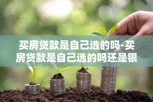 买房贷款是自己选的吗-买房贷款是自己选的吗还是银行