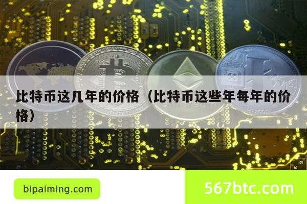 比特币这几年的价格（比特币这些年每年的价格）