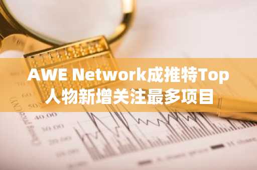 AWE Network成推特Top人物新增关注最多项目