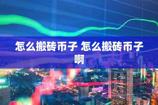 怎么搬砖币子 怎么搬砖币子啊