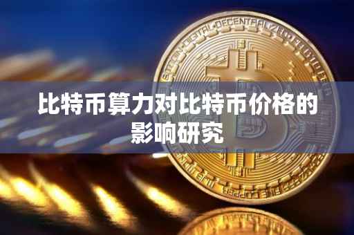 比特币算力对比特币价格的影响研究