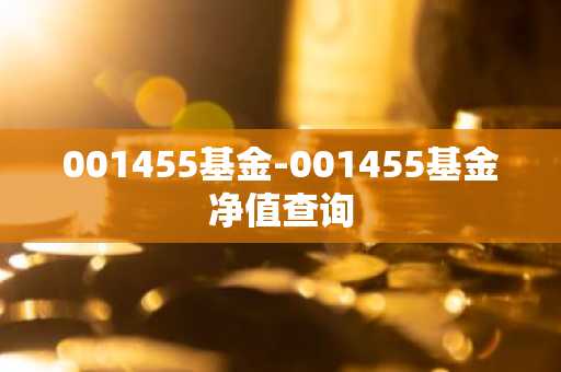 001455基金-001455基金净值查询