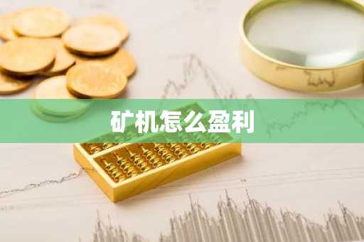 矿机怎么盈利
