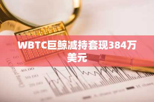 WBTC巨鲸减持套现384万美元
