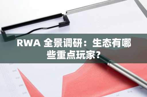 RWA 全景调研：生态有哪些重点玩家？
