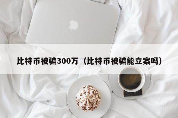 比特币被骗300万（比特币被骗能立案吗）