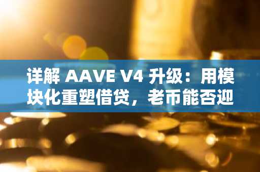 详解 AAVE V4 升级：用模块化重塑借贷，老币能否迎来又一春？