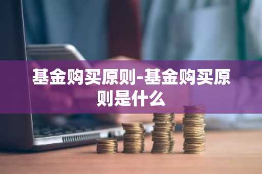 基金购买原则-基金购买原则是什么