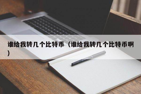谁给我转几个比特币（谁给我转几个比特币啊）