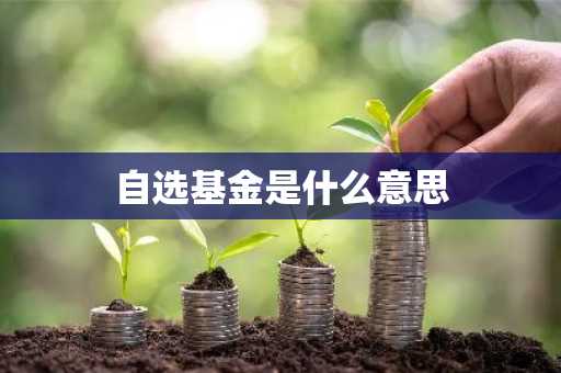 自选基金是什么意思
