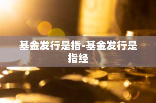 基金发行是指-基金发行是指经