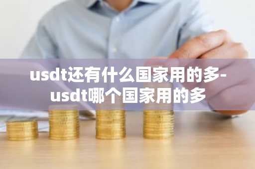 usdt还有什么国家用的多-usdt哪个国家用的多