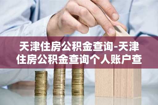 天津住房公积金查询-天津住房公积金查询个人账户查询