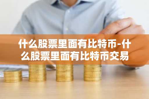 什么股票里面有比特币-什么股票里面有比特币交易