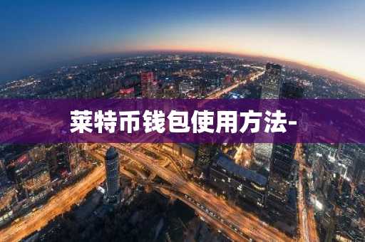 莱特币钱包使用方法-