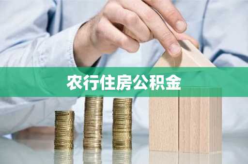 农行住房公积金