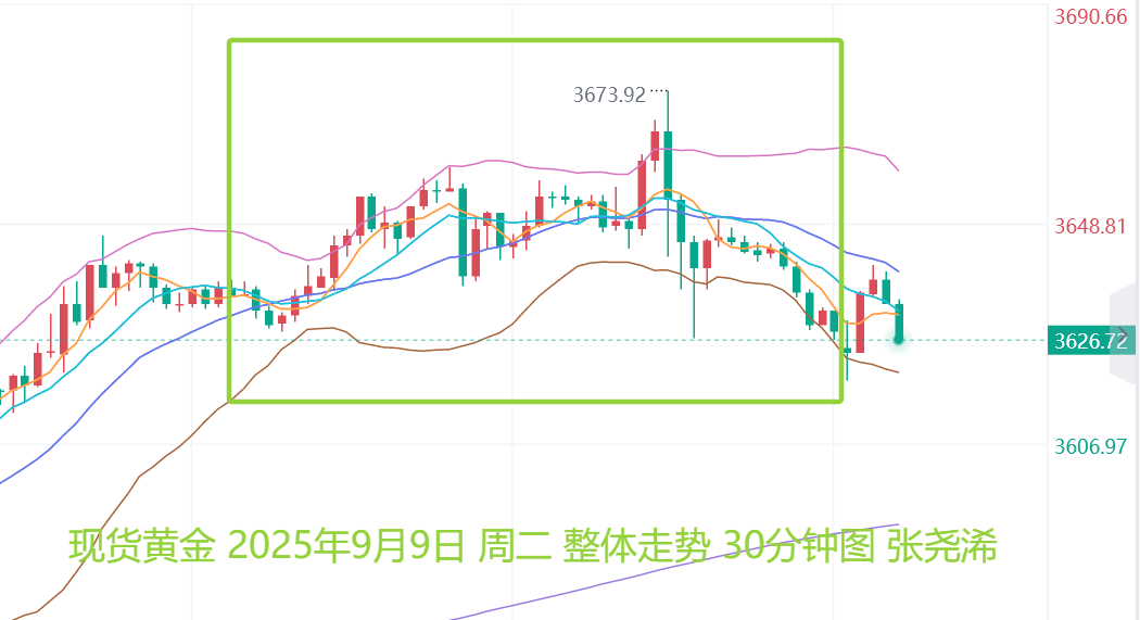 张尧浠：黄金新高后跳水走低、关注见顶风险和做多机会　　