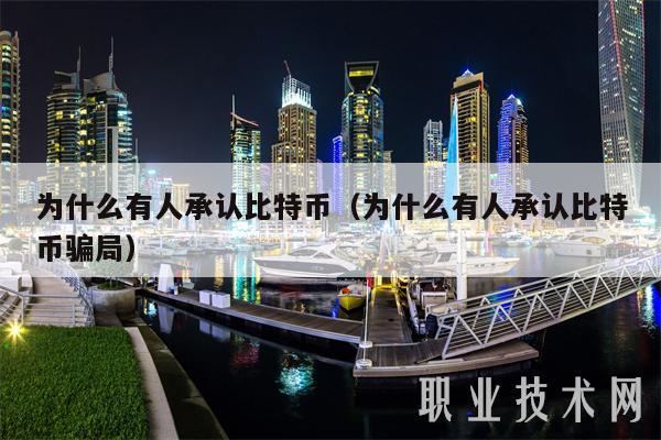 为什么有人承认比特币（为什么有人承认比特币骗局）