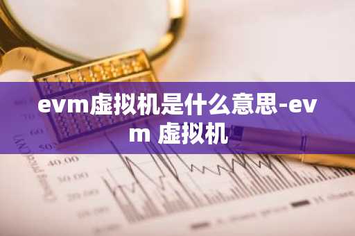 evm虚拟机是什么意思-evm 虚拟机