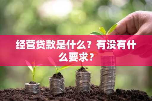 经营贷款是什么？有没有什么要求？