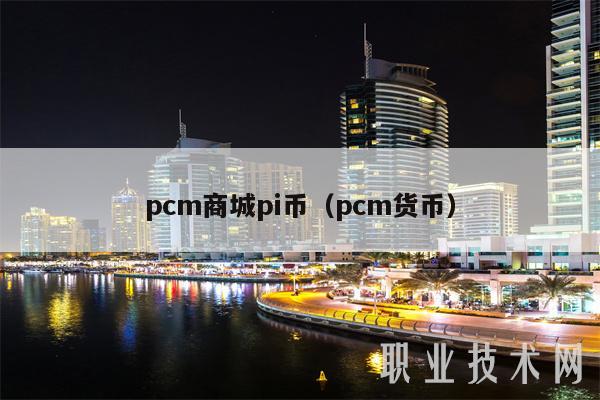 pcm商城pi币（pcm货币）